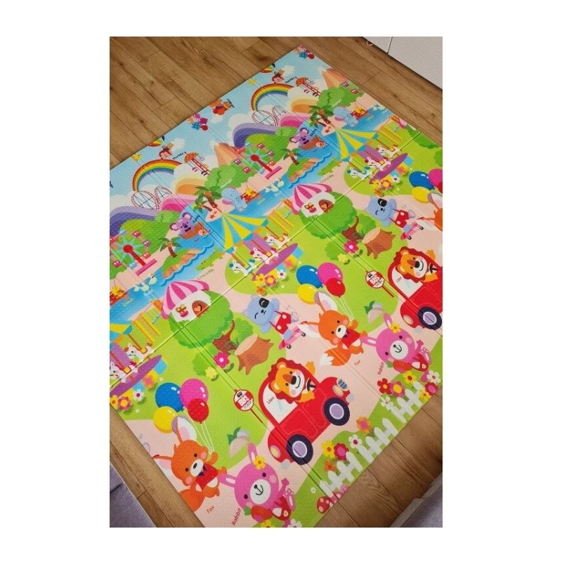 Килимче за игра Ricokids Жираф/ Лунапарк 180 х 200 х 1